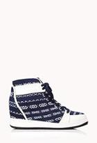 Forever21 Globetrotter Wedge Sneakers