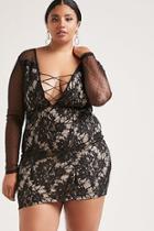 Forever21 Plus Size Lace Bodycon Dress