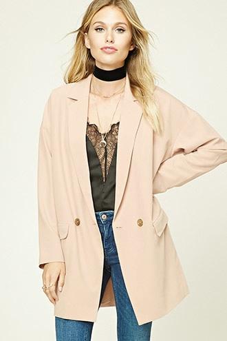 Forever21 Contemporary Oversized Blazer