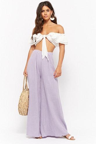 Forever21 Super High-rise Gauze Pants