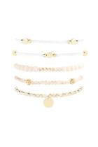 Forever21 Beaded Stretch Bracelet Set