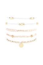 Forever21 Beaded Stretch Bracelet Set