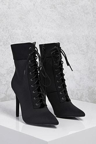 Forever21 Pointed Toe Stiletto Boots