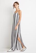 Forever21 Multi-stripe Maxi Dress