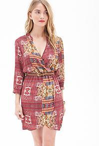 Forever21 Western-inspired Surplice Dress