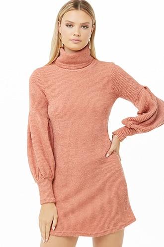 Forever21 Selfie Leslie Turtleneck Sweater Dress