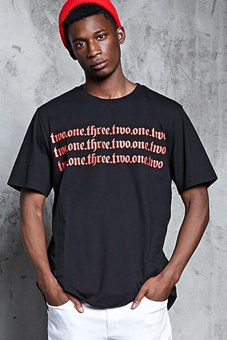 Forever21 La Ny Area Code Graphic Tee