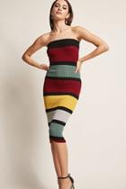 Forever21 Stripe Tube Dress