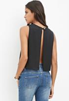 Forever21 Slit-back Top