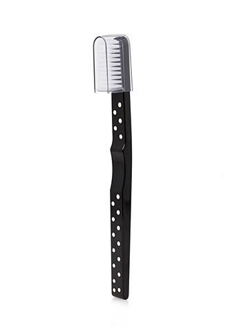 Forever21 Polka Dot Toothbrush (black/cream)