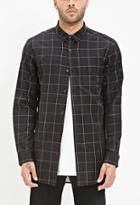 21 Men Grid-patterned Shirt
