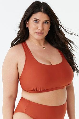 Forever21 Plus Size Crisscross Bikini Top