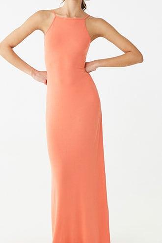 Forever21 Square Neck Maxi Dress