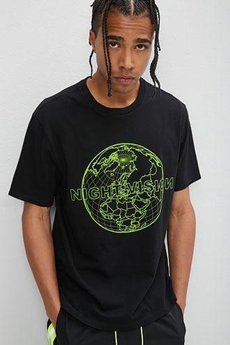 Forever21 Night Vision Graphic Tee