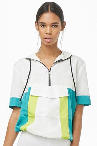 Forever21 Short Sleeve Windbreaker