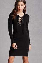 Forever21 Hera Collection Lace-up Dress
