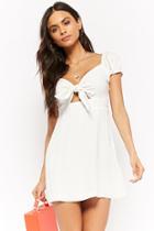 Forever21 Tie-front Mini Dress