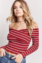 Forever21 Ribbed Foldover Top