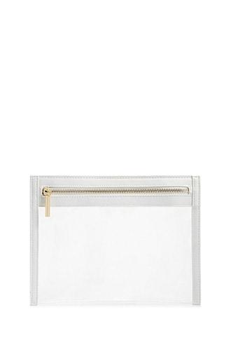 Forever21 Transparent Zippered Pouch