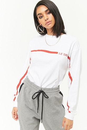 Forever21 Le Ski Graphic Top