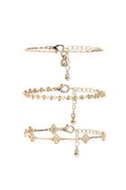 Forever21 Ornate Chain Bracelet Set