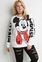 Forever21 Plus Mickey Mouse Graphic Sweatshirt