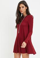 Forever21 Thermal Knit Trapeze Dress