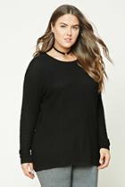 Forever21 Plus Size Ribbed Knit Sweater