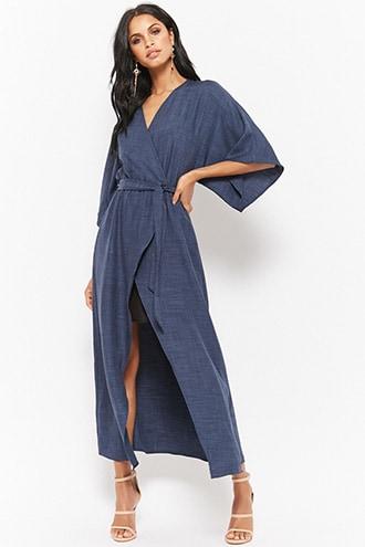 Forever21 Tulip Kimono Maxi Dress