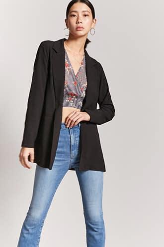 Forever21 Drapey Vented Blazer
