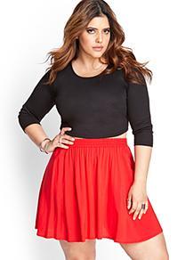 Forever21 Iconic Skater Skirt