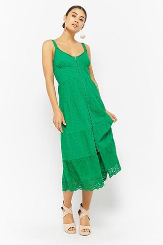 Forever21 Eyelet Cami Dress