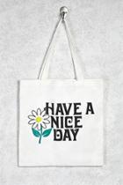 Forever21 Have A Nice Day Graphic Tote