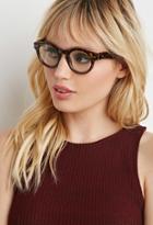 Forever21 Classic Round Readers (brown/clear)