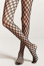 Forever21 Geo Patterned Tights
