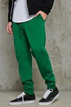 21 Men Men's  Green Double-waist Sweatpants