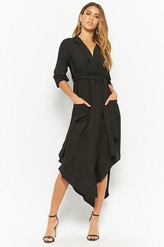Forever21 Dolphin-hem Tulip Dress