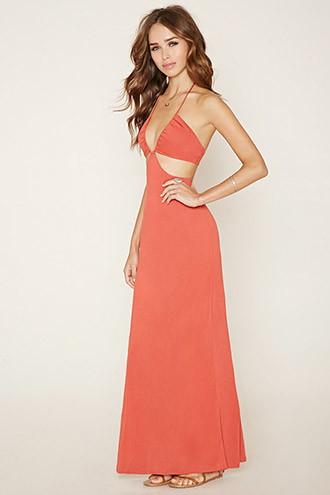 Forever21 Women's  Swim Cover-up Maxi Dress