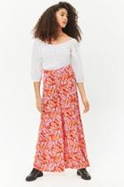 Forever21 High-rise Tropical Palazzo Pants