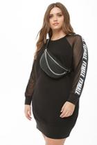 Forever21 Plus Size Female-trim Sweater Dress