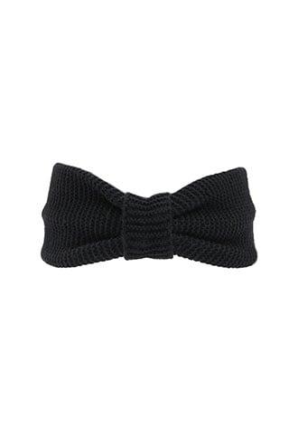 Forever21 Ribbed Bow Headwrap