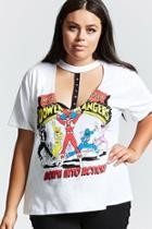 Forever21 Plus Size Power Rangers Tee