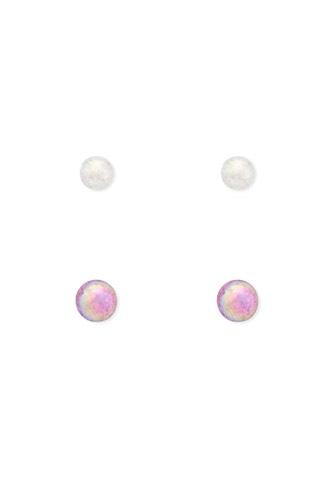 Forever21 Iridescent Ball Stud Set