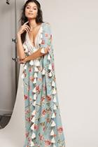 Forever21 Z&l Europe Tassel Maxi Dress