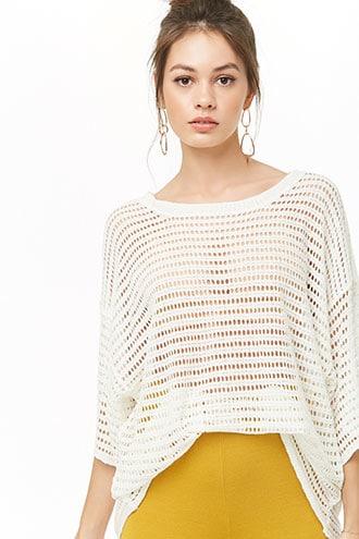Forever21 Open Knit Top