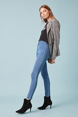 Forever21 High-rise Super Skinny Jeans