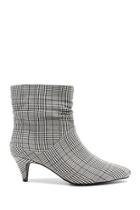 Forever21 Jane And The Shoe Plaid Booties