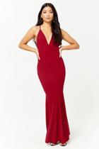Forever21 Plunging Cami Maxi Dress