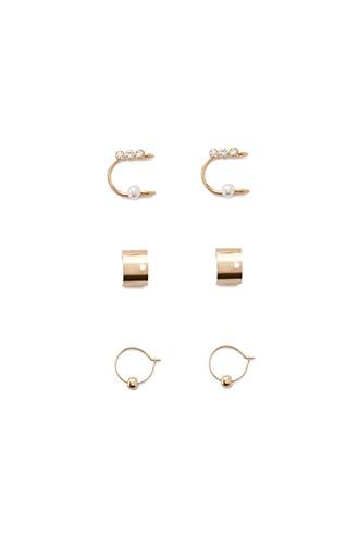 Forever21 Ear Cuffs & Hoop Earring Set