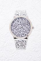 Forever21 Abstract Print Watch